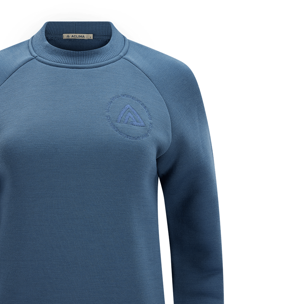 FleeceWool Crewneck W's Blue Fusion, view: 7