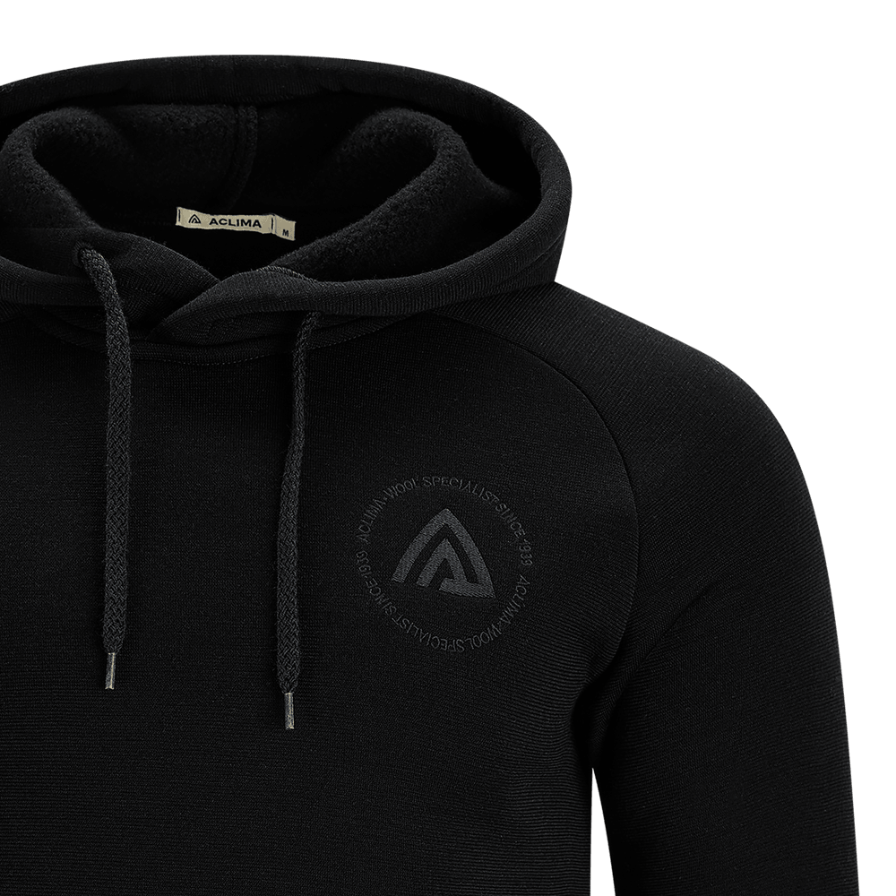 FleeceWool Hoodie M's Jet Black, view: 6