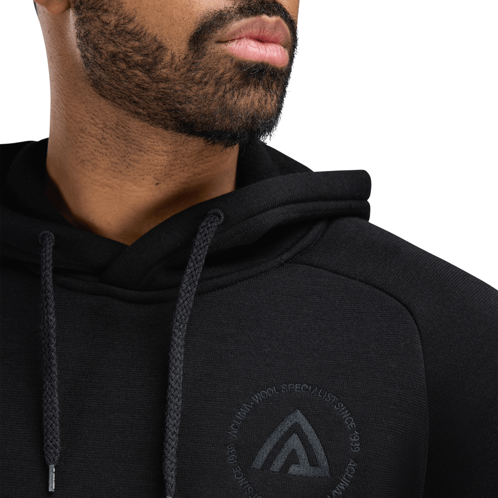 FleeceWool Hoodie M's Jet Black, view: 2