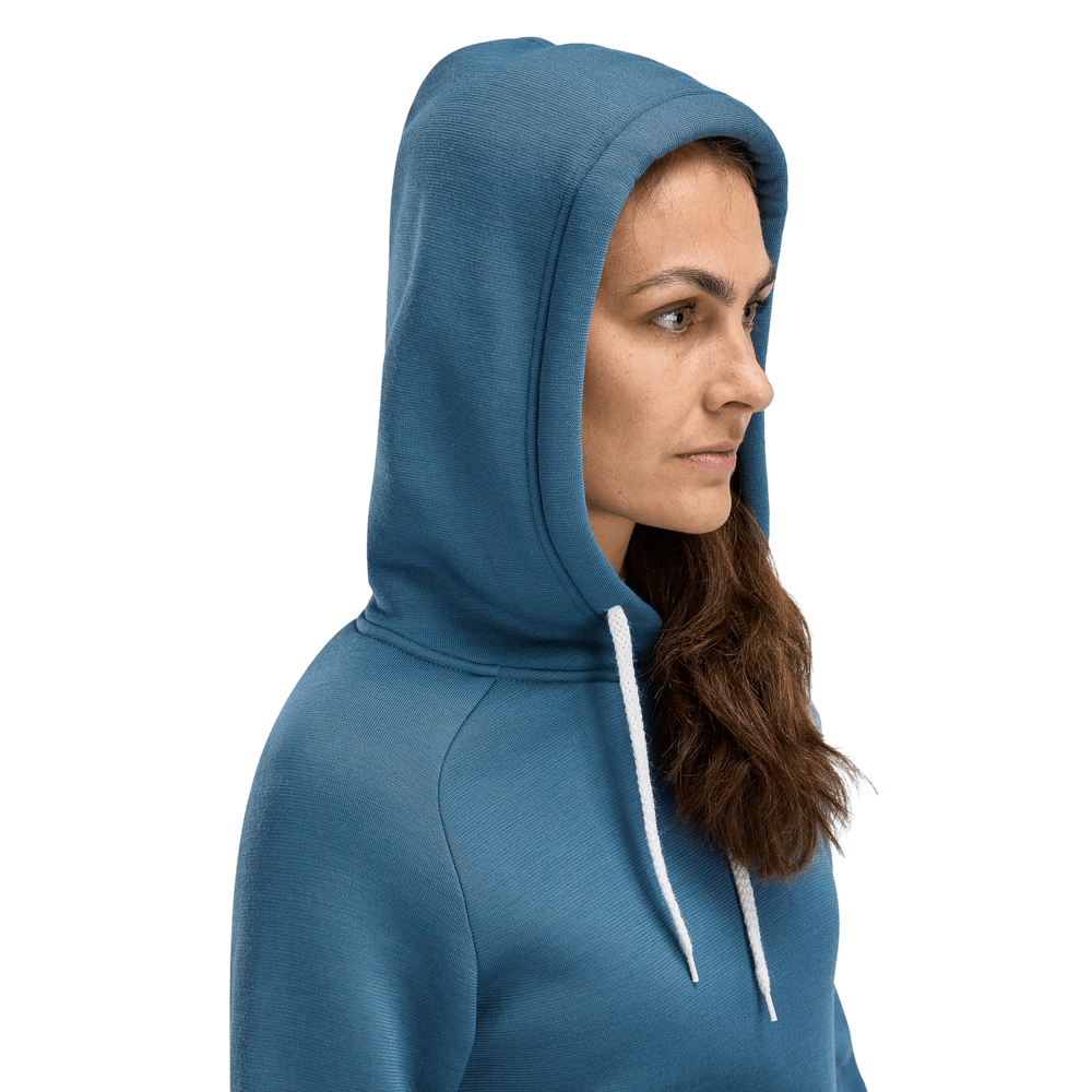 FleeceWool Hoodie W's Blue Fusion, view: 5