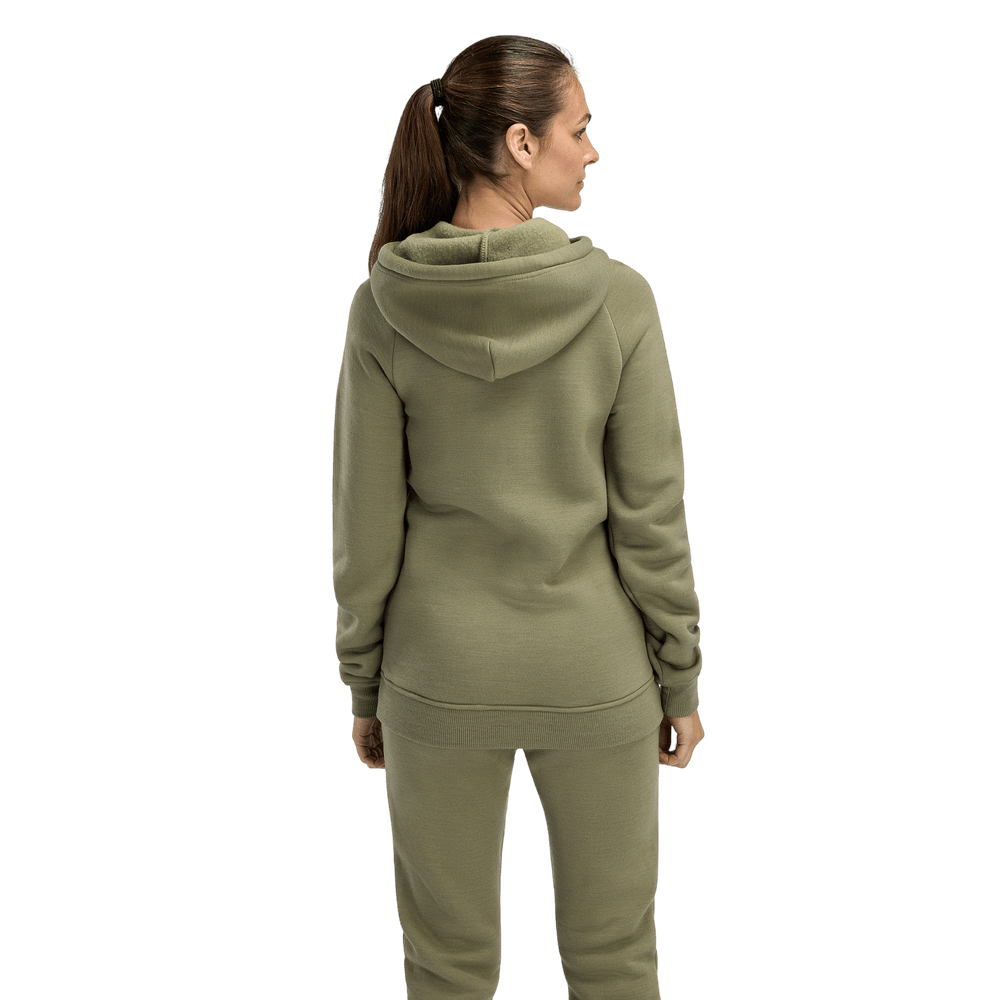 FleeceWool Hoodie W's Aloe, view: 2