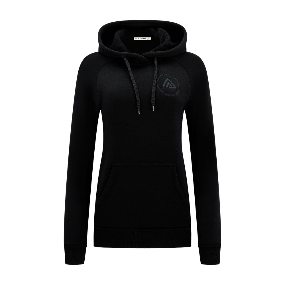FleeceWool Hoodie W's Jet Black, view: 6