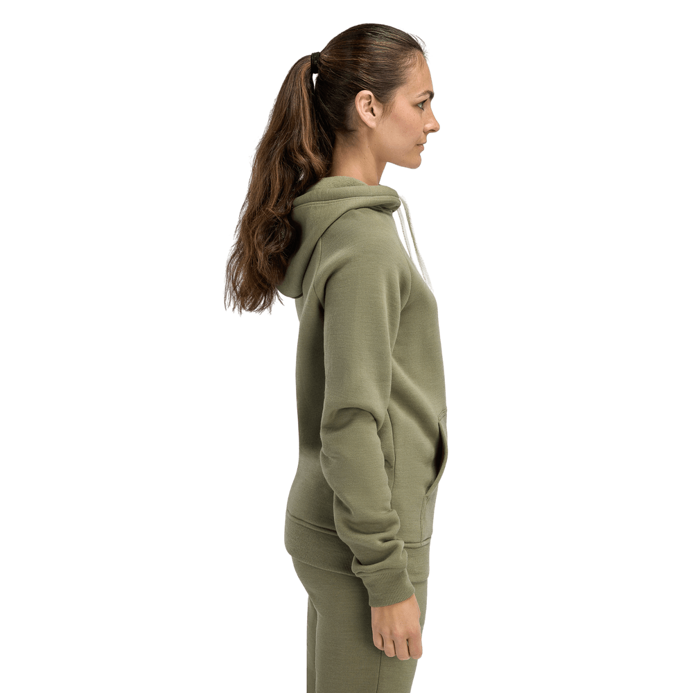 FleeceWool Hoodie W's Aloe, view: 3