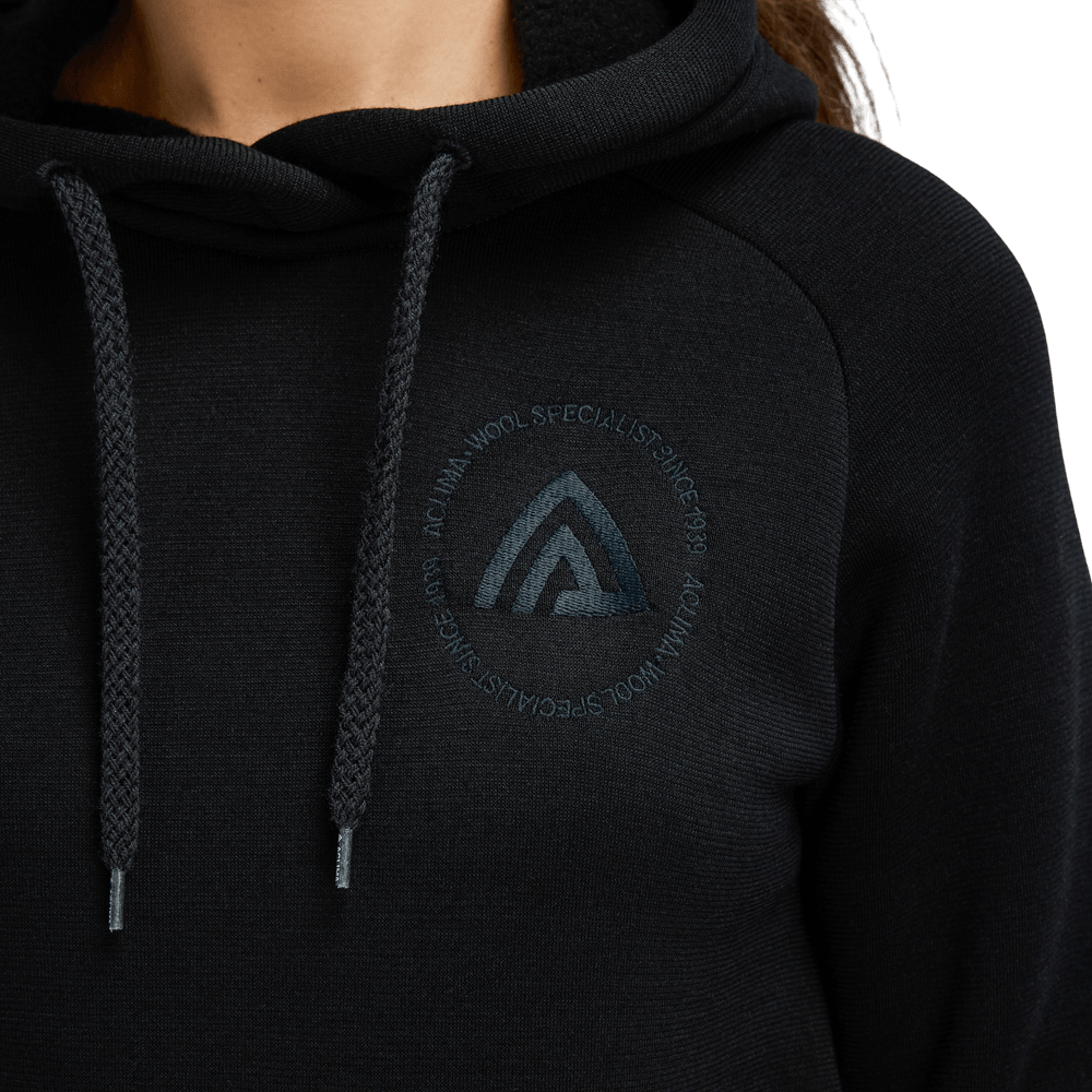 FleeceWool Hoodie W's Jet Black, view: 4