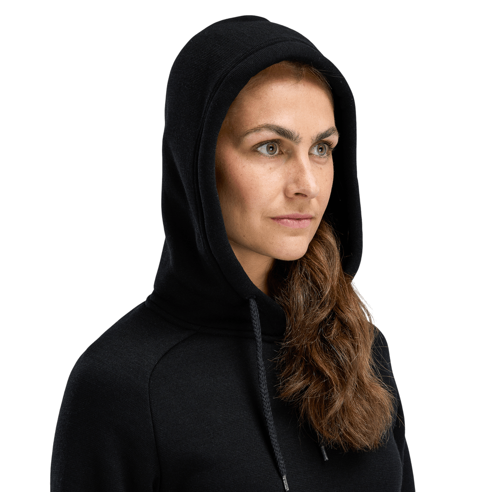 FleeceWool Hoodie W's Jet Black, view: 5