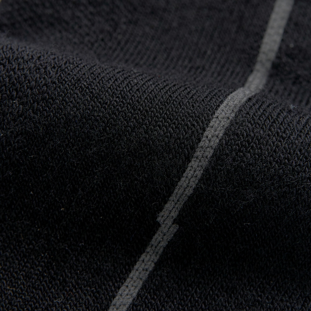 Alpine Wool Socks Jet Black, view: 2