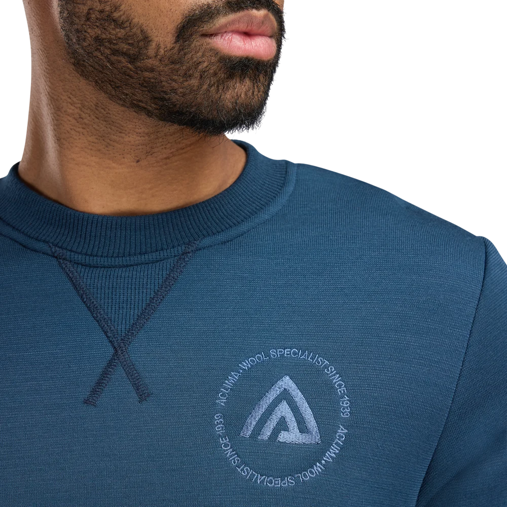 FleeceWool Crewneck M's Midnight Navy, view: 2