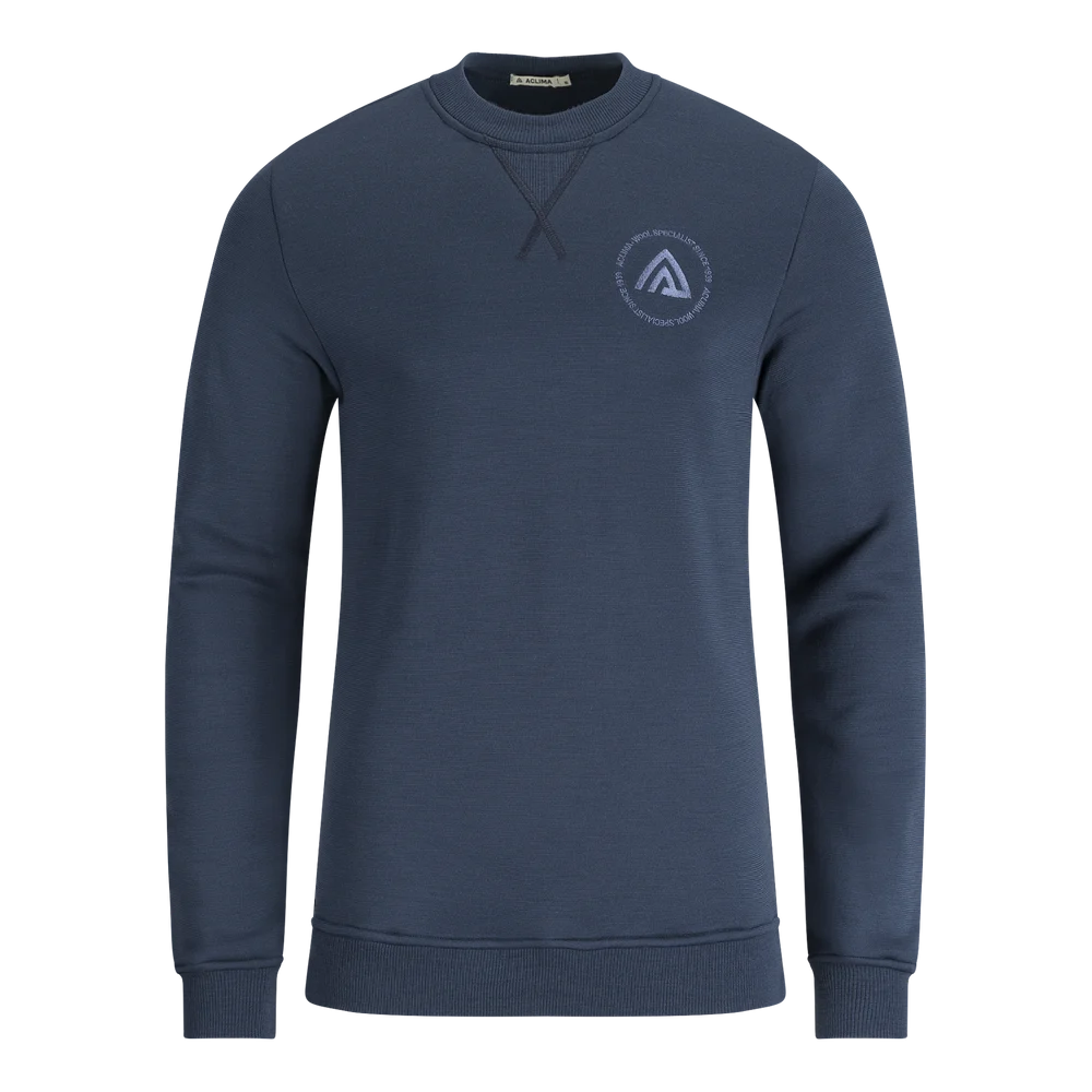 FleeceWool Crewneck M's Midnight Navy, view: 3