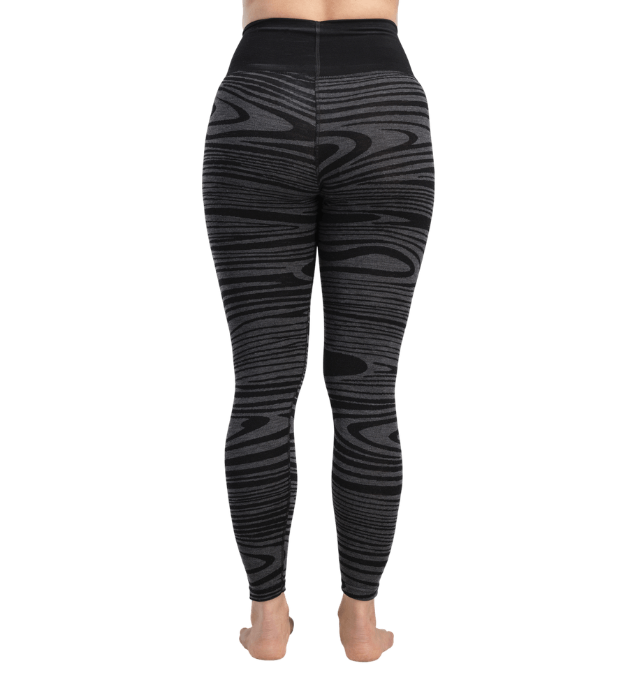 WarmWool Motion Longs High Waist W's Black Motion, view: 1