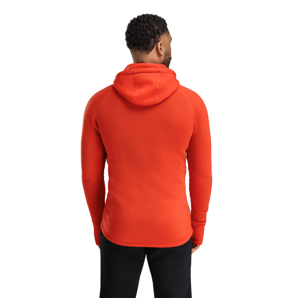 FleeceWool Hooded Jacket M's Jet Black, view: 1