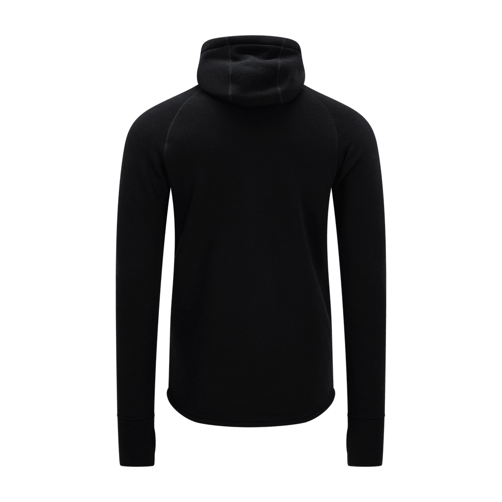FleeceWool Hooded Jacket M's Jet Black, view: 7