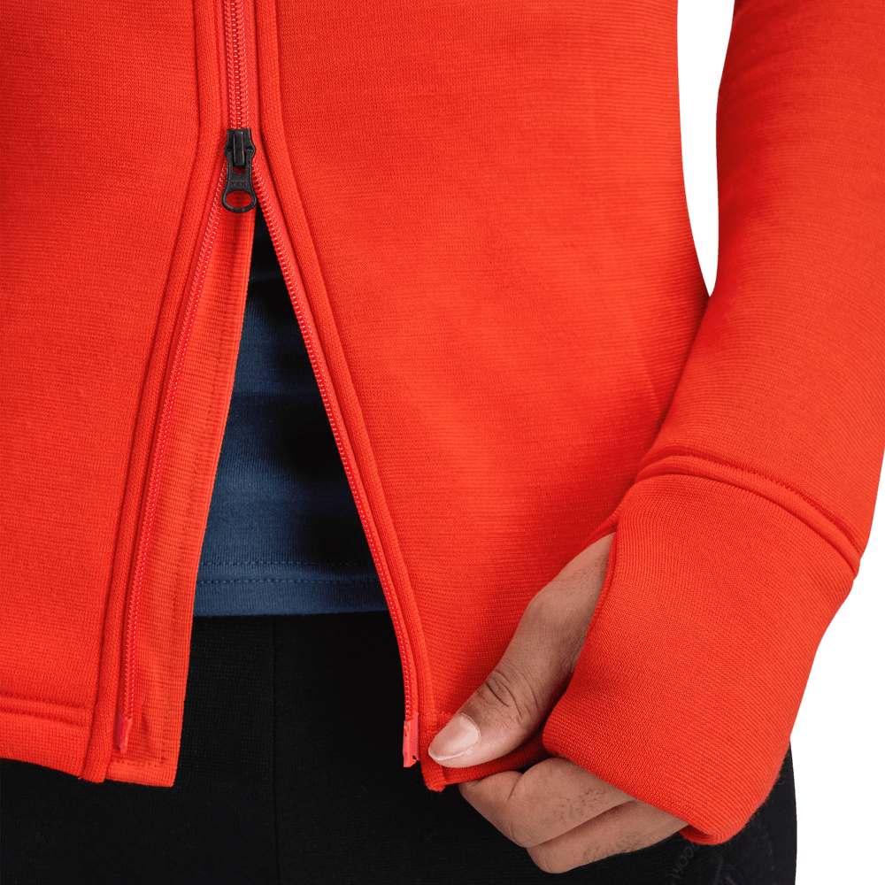 FleeceWool Hooded Jacket M's Jet Black, view: 5
