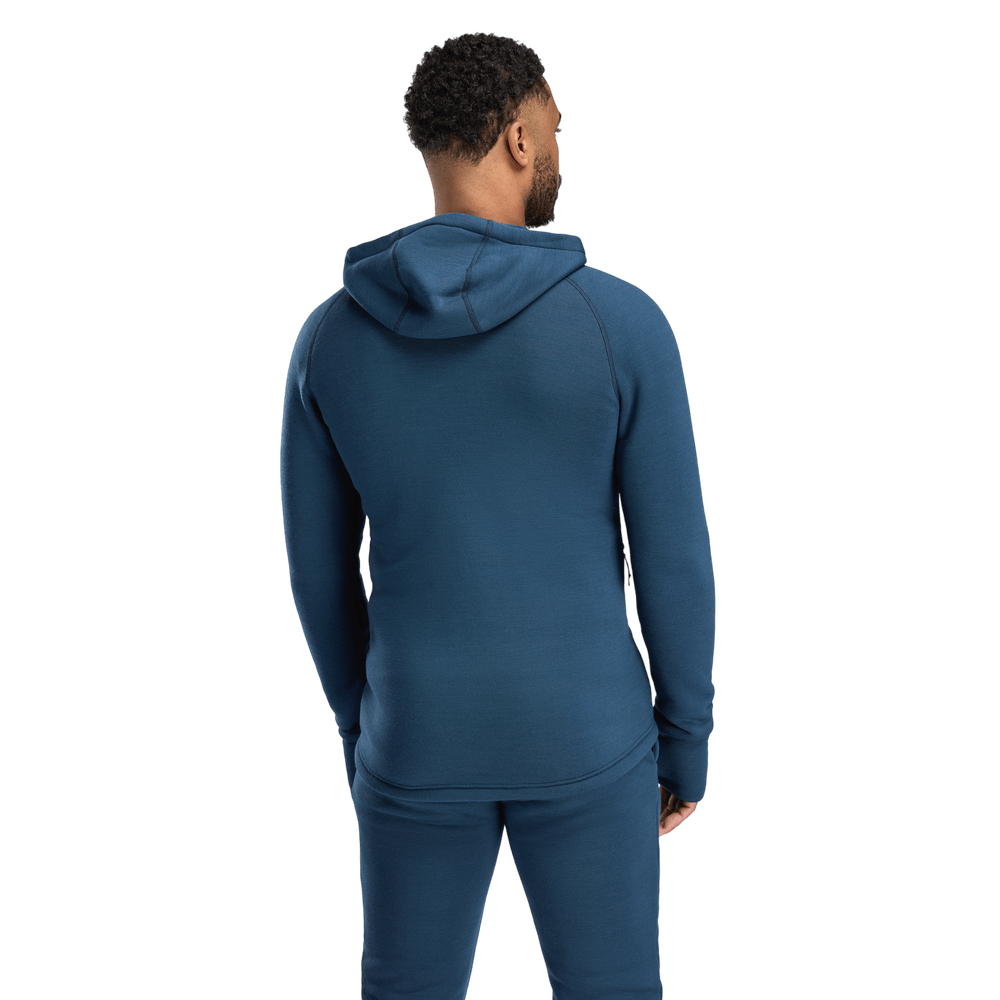FleeceWool Hooded Jacket M's Midnight Navy, view: 1