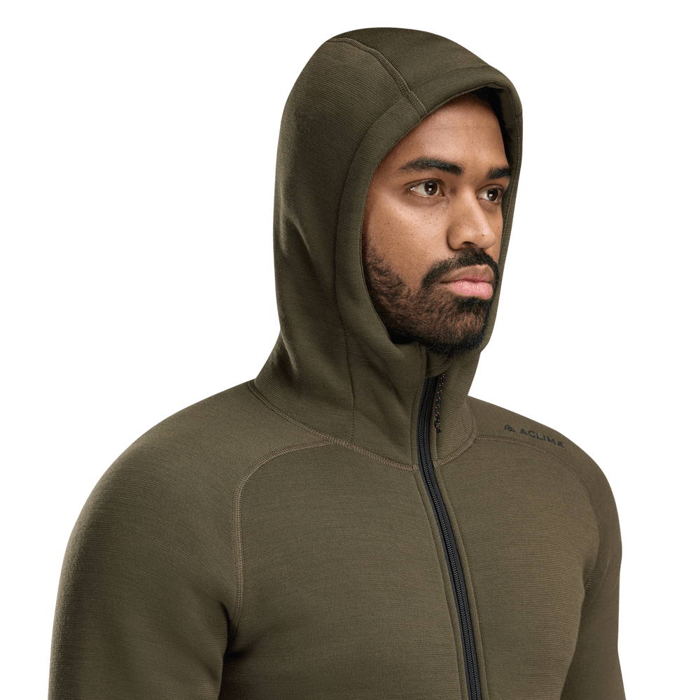 FleeceWool Hooded Jacket M's Tarmac, view: 3