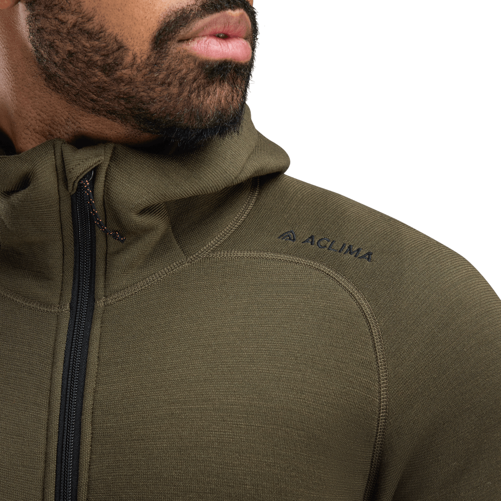 FleeceWool Hooded Jacket M's Tarmac, view: 2