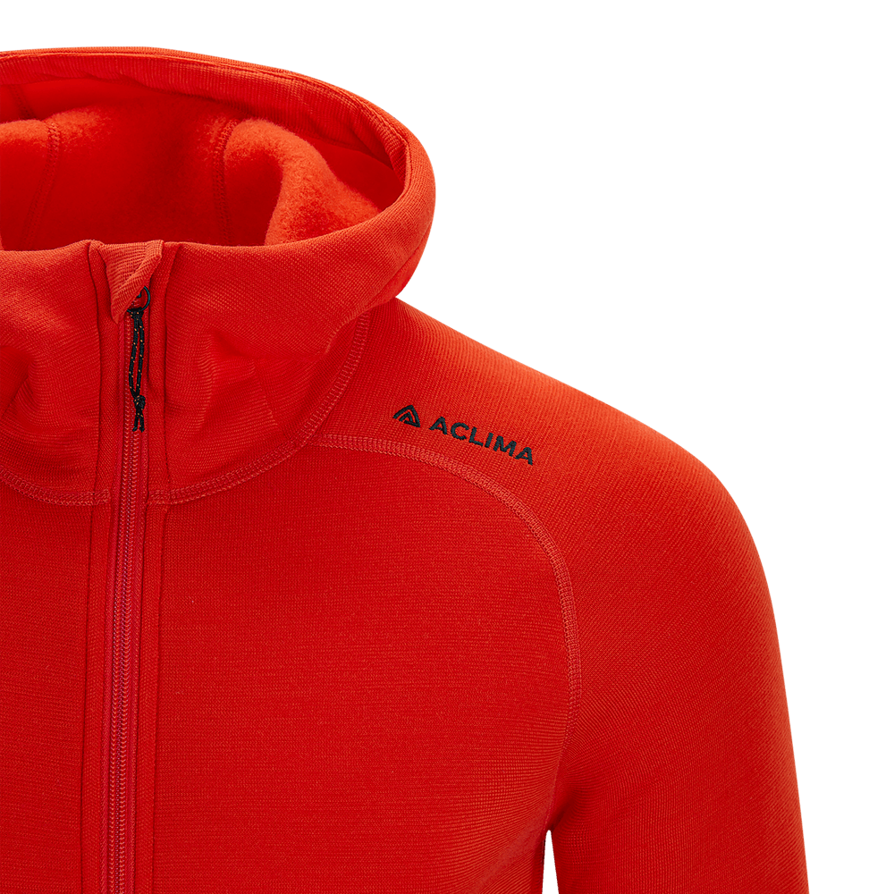 FleeceWool Hooded Jacket M's Poinciana, view: 9