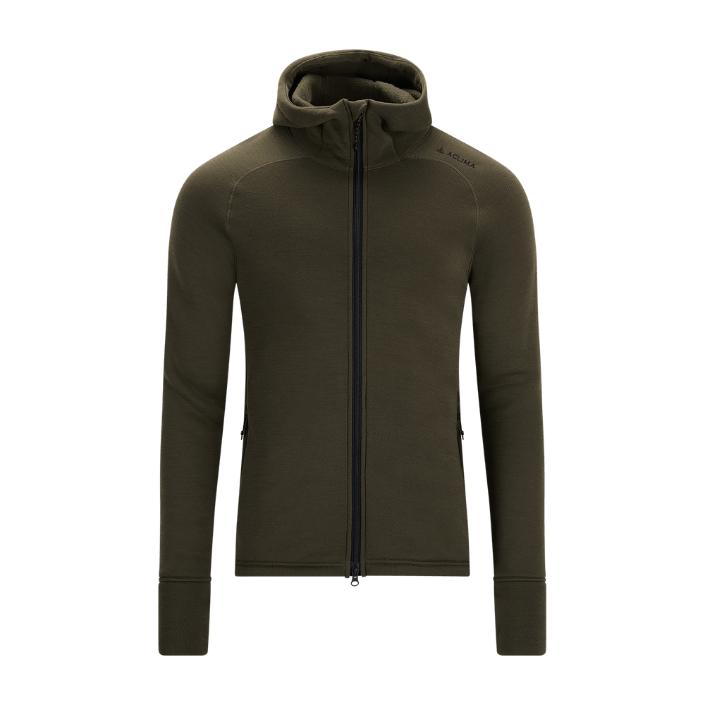 FleeceWool Hooded Jacket M's Tarmac, view: 7