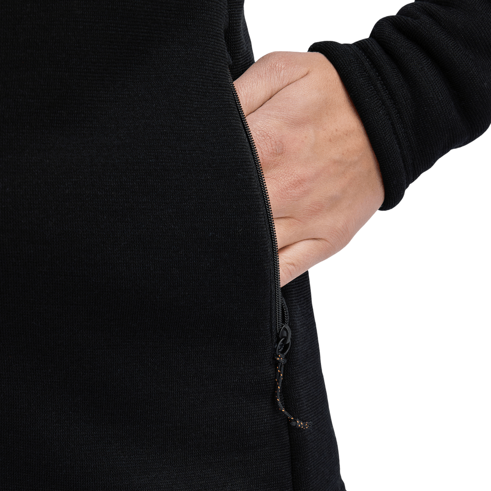 FleeceWool Jacket W's Jet Black, view: 4