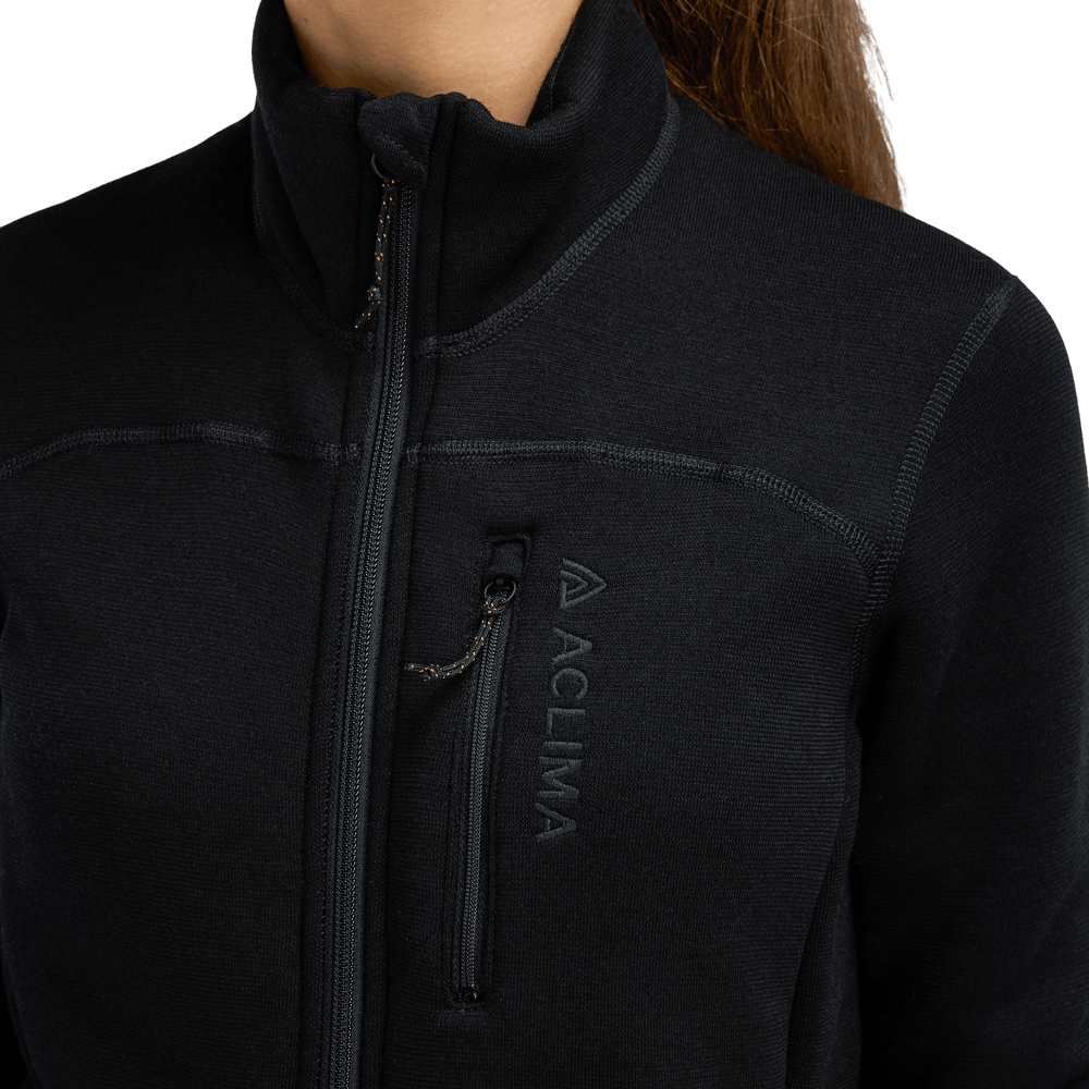 FleeceWool Jacket W's Jet Black, view: 3