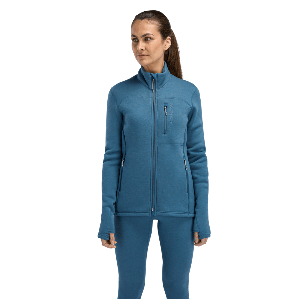 FleeceWool Jacket W's Blue Fusion, view: 1