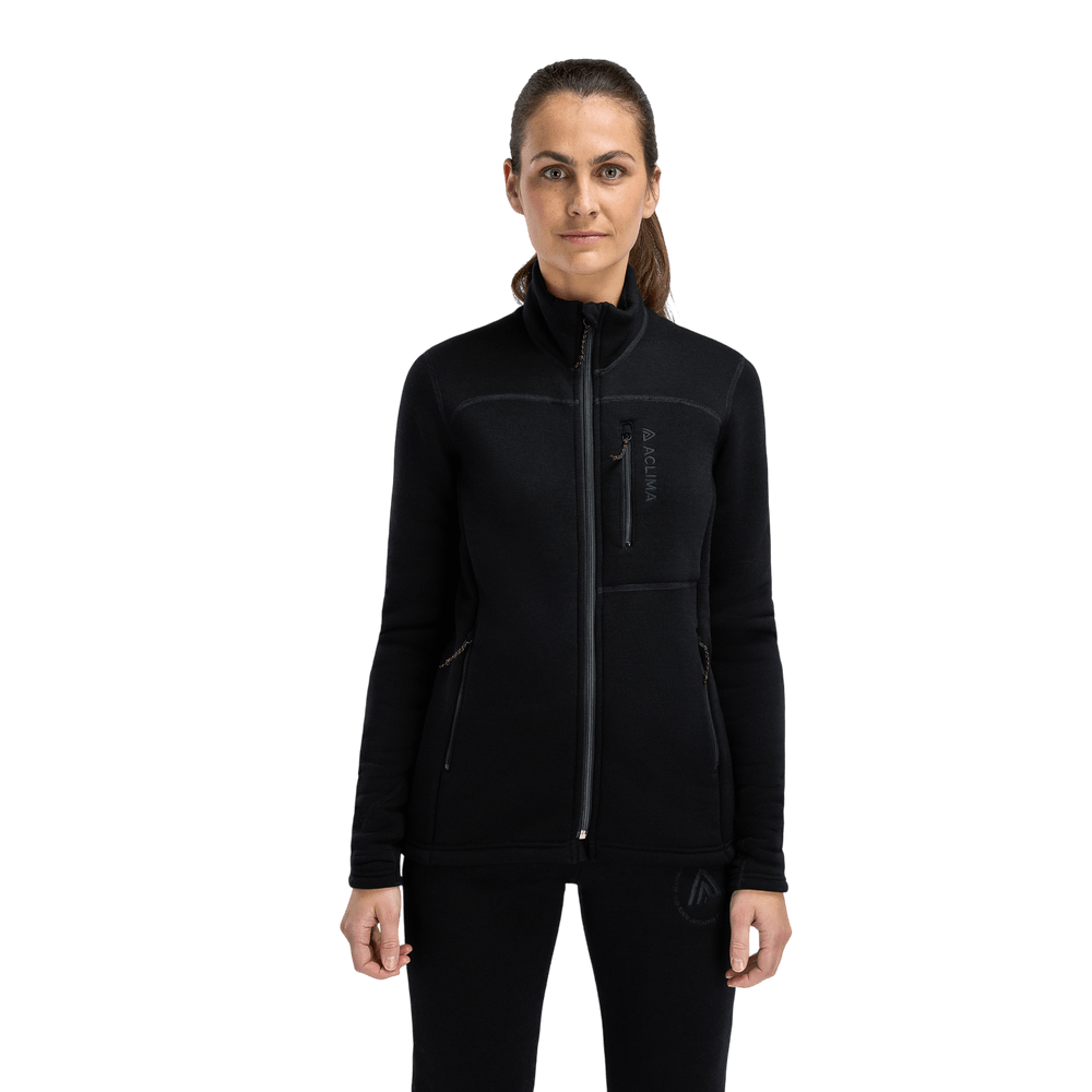 FleeceWool Jacket W's Jet Black, view: 1