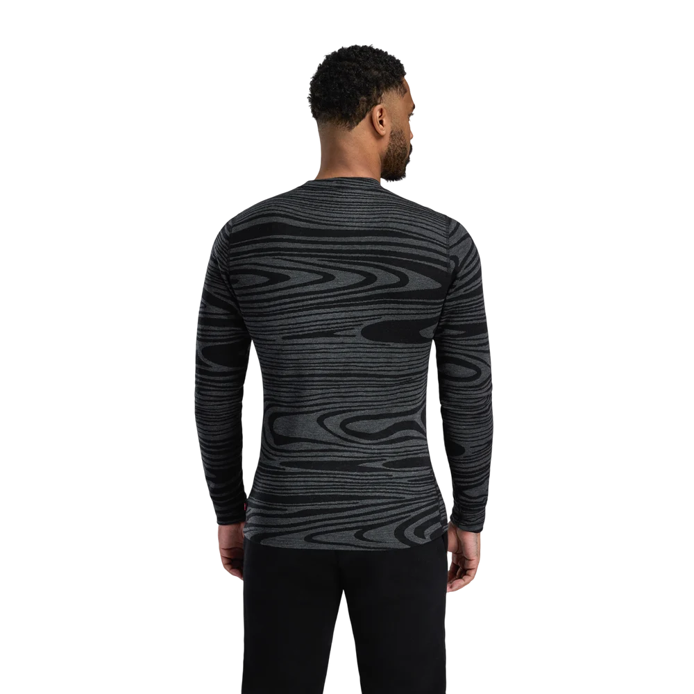 WarmWool Motion Crewneck M's Black Motion, view: 1