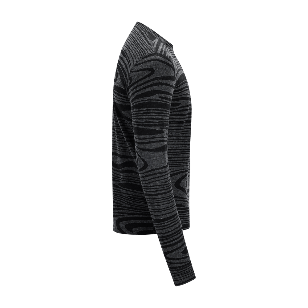 WarmWool Motion Crewneck M's Black Motion, view: 5