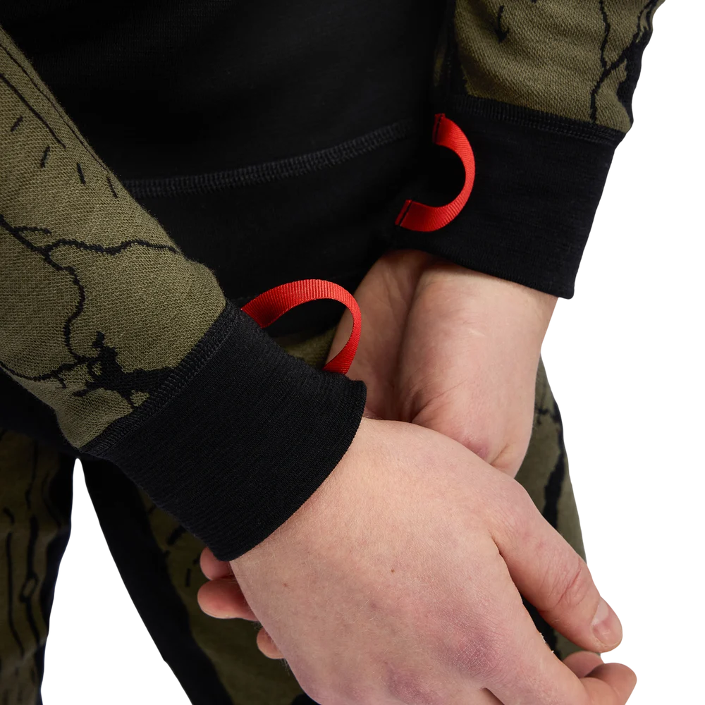 WarmWool Lars Monsen Crewneck M's Tarmac Femunden, view: 5