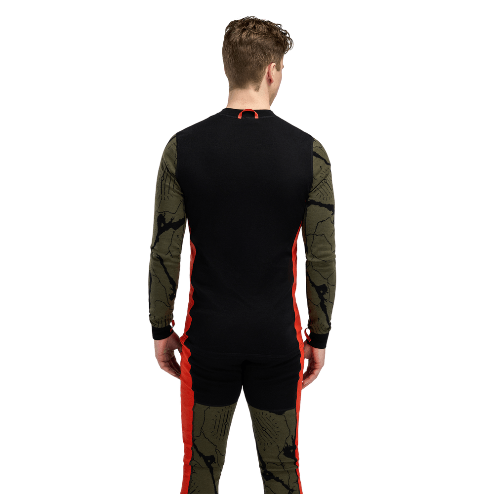 WarmWool Lars Monsen Crewneck M's Tarmac Femunden, view: 1