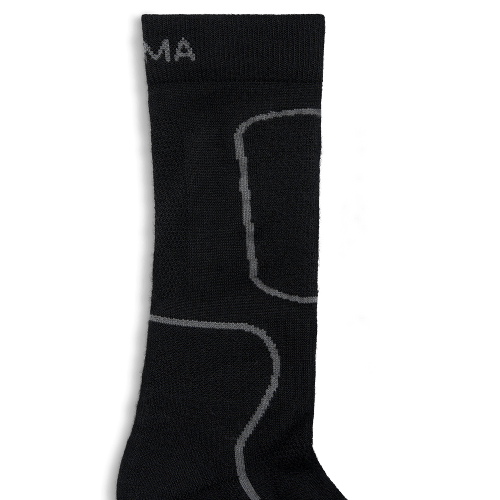 Cross Country Wool Socks Jet Black, view: 1