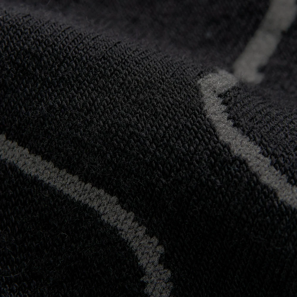 Cross Country Wool Socks Jet Black, view: 2