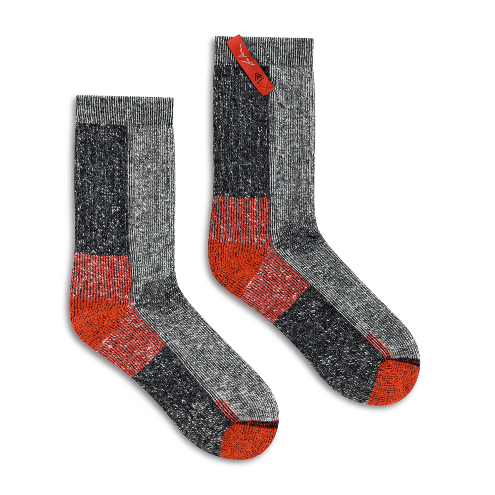 HotWool Lars Monsen Socks Grey Melange, view: 1