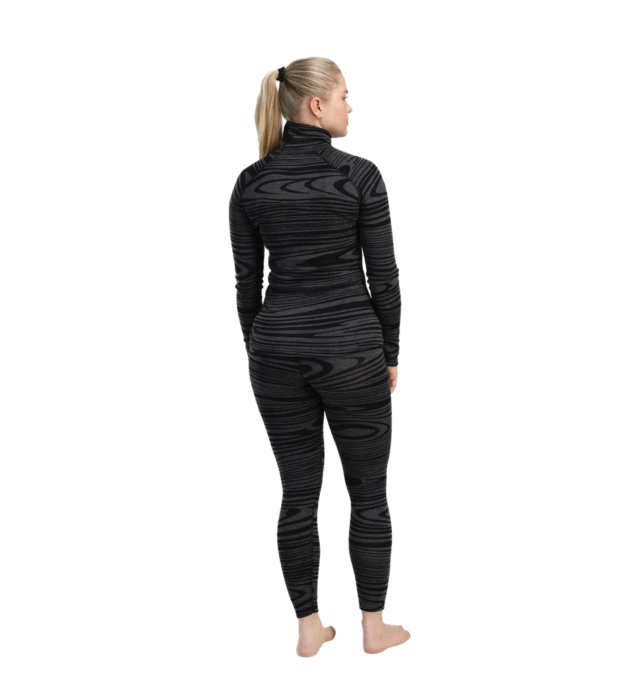 WarmWool Motion Rollneck W's Jet Black, view: 1