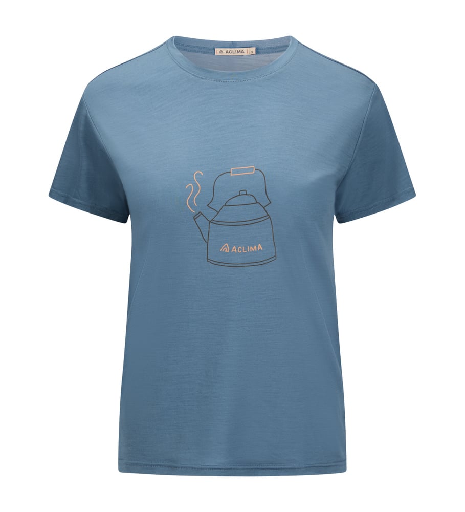 LightWool 140 Classic Tee Kettle W's Blue Fusion, view: 3