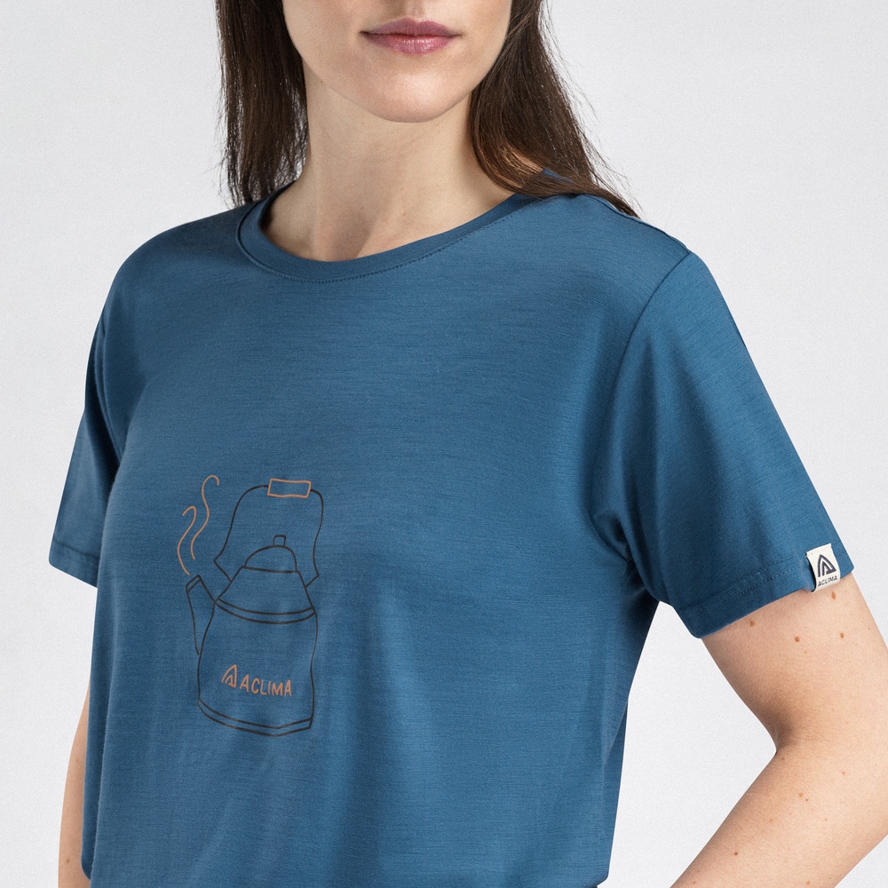 LightWool 140 Classic Tee Kettle W's Blue Fusion, view: 2