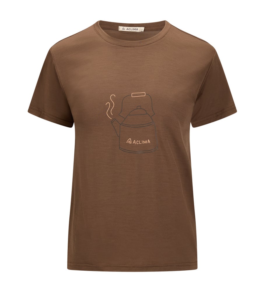 LightWool 140 Classic Tee Kettle W's Dark Earth, view: 3