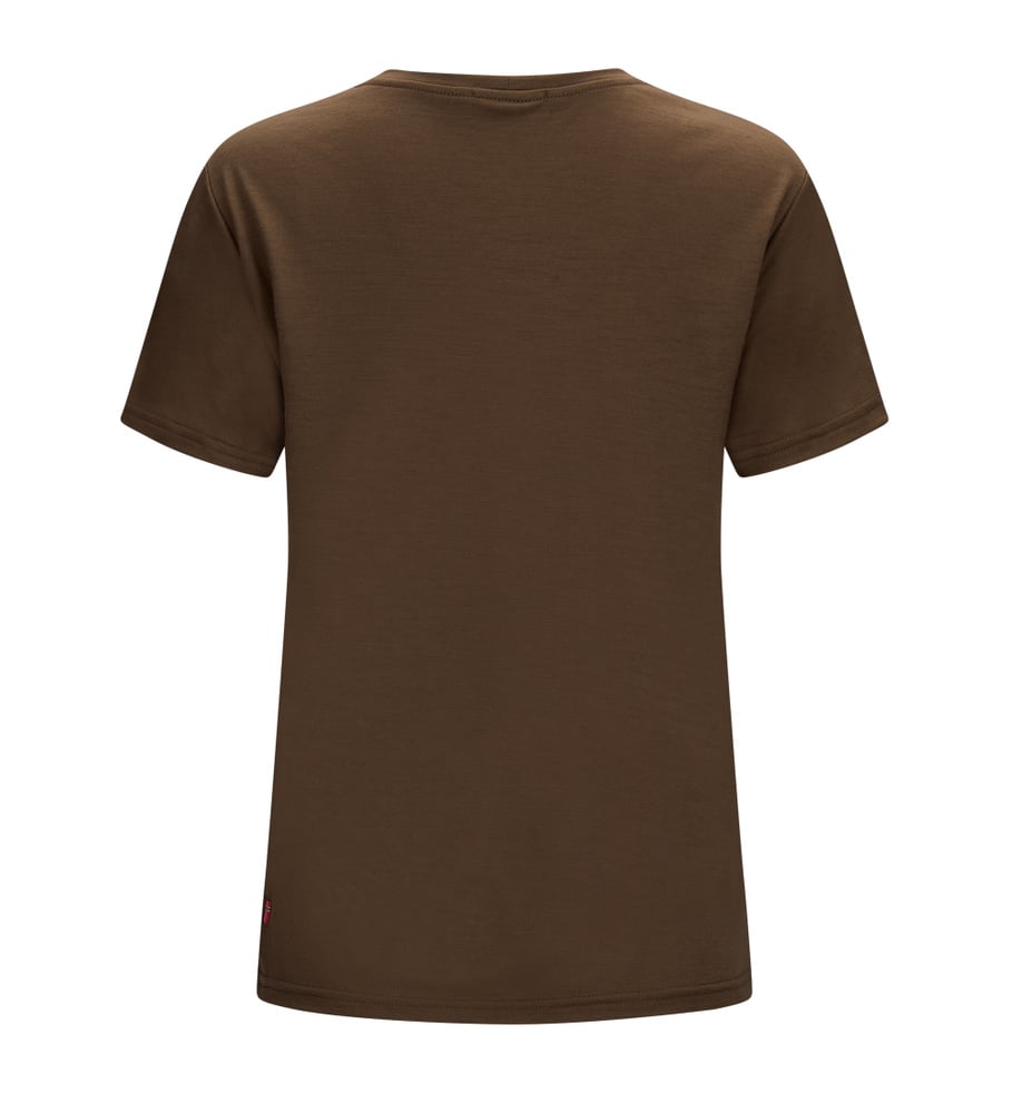 LightWool 140 Classic Tee Sunset W's Dark Earth, view: 4