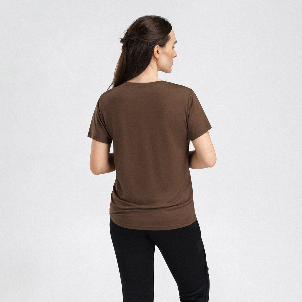 LightWool 140 Classic Tee Forest W's Dark Earth, view: 1