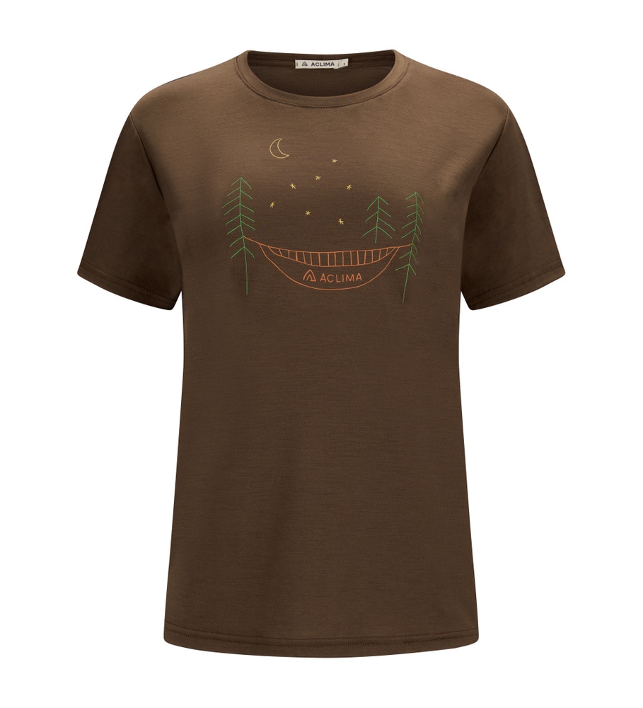 LightWool 140 Classic Tee Forest W's Dark Earth, view: 3