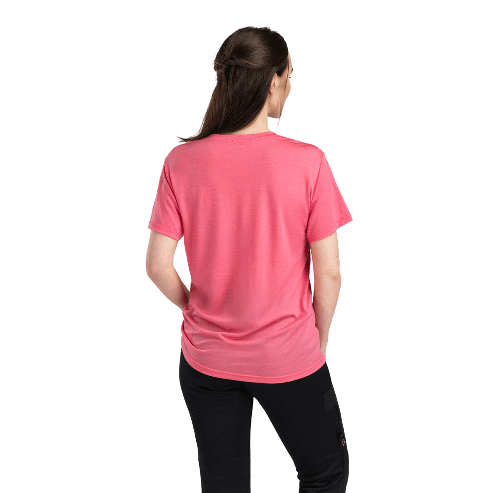 LightWool 140 Classic Tee Forest W's Sun Kissed Coral, view: 1
