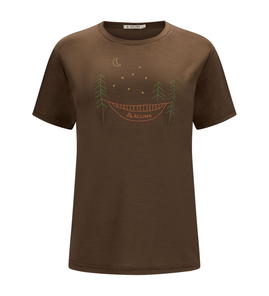 LightWool 140 Classic Tee Forest W's Dark Earth, view: 3