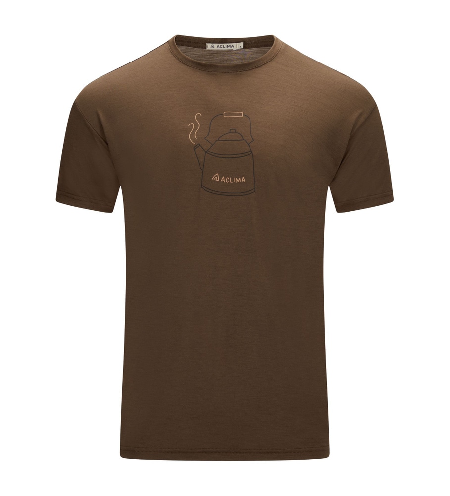 LightWool 140 Classic Tee Kettle M's Dark Earth, view: 3