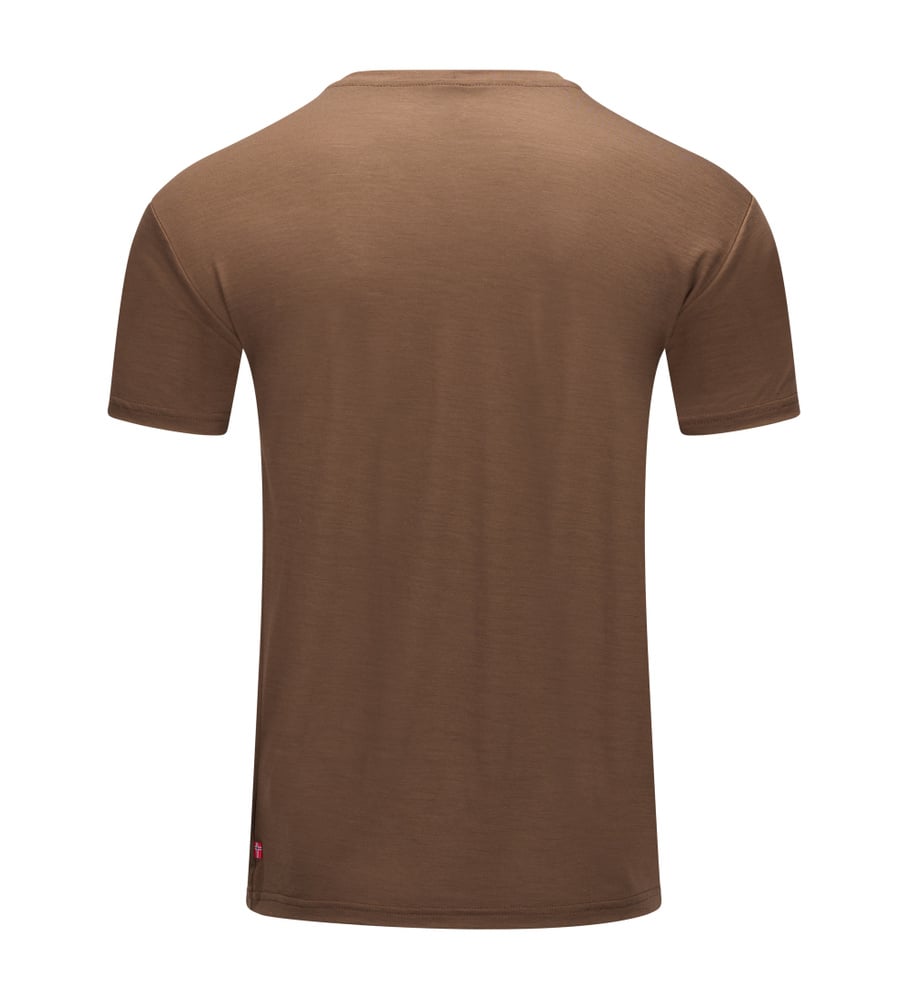 LightWool 140 Classic Tee Oars M's Dark Earth, view: 4