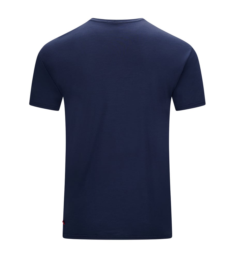 LightWool 140 Classic Tee Oars M's Navy Blazer, view: 4