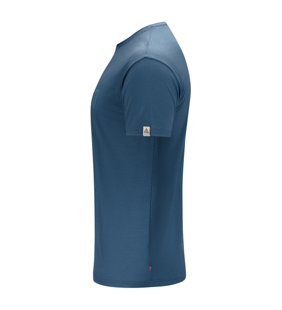 LightWool 140 Classic Tee Salmon M's Blue Fusion, view: 5