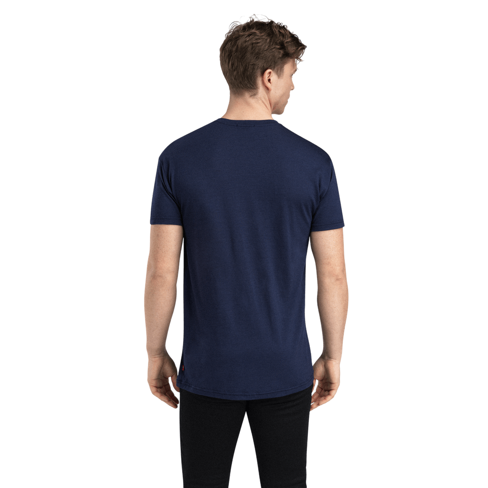 LightWool 140 Classic Tee Sunset M's Navy Blazer, view: 1