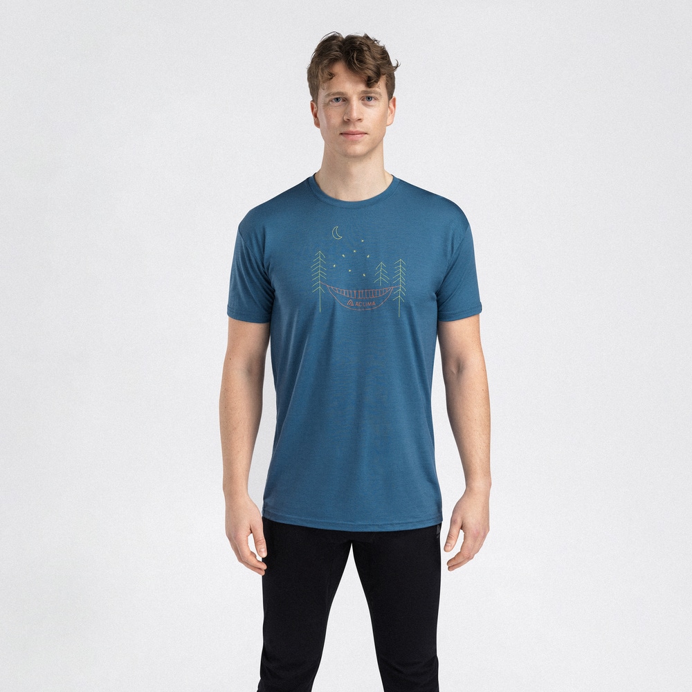 productCard.productImage: LightWool 140 Classic Tee Forest M's Blue Fusion