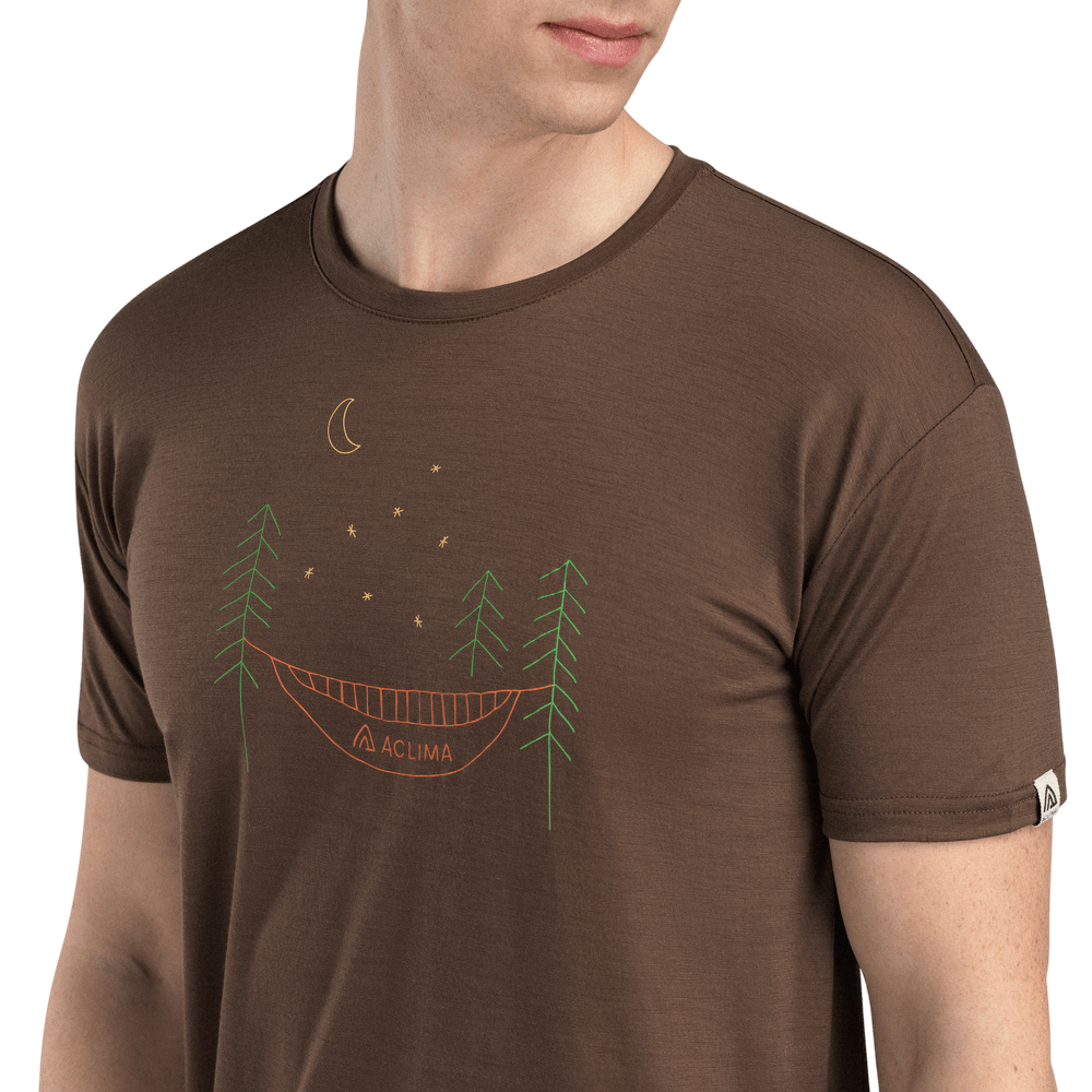 LightWool 140 Classic Tee Forest M's Dark Earth, view: 2