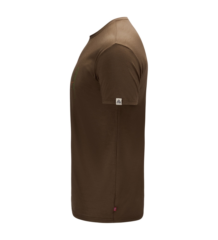 LightWool 140 Classic Tee Forest M's Dark Earth, view: 5