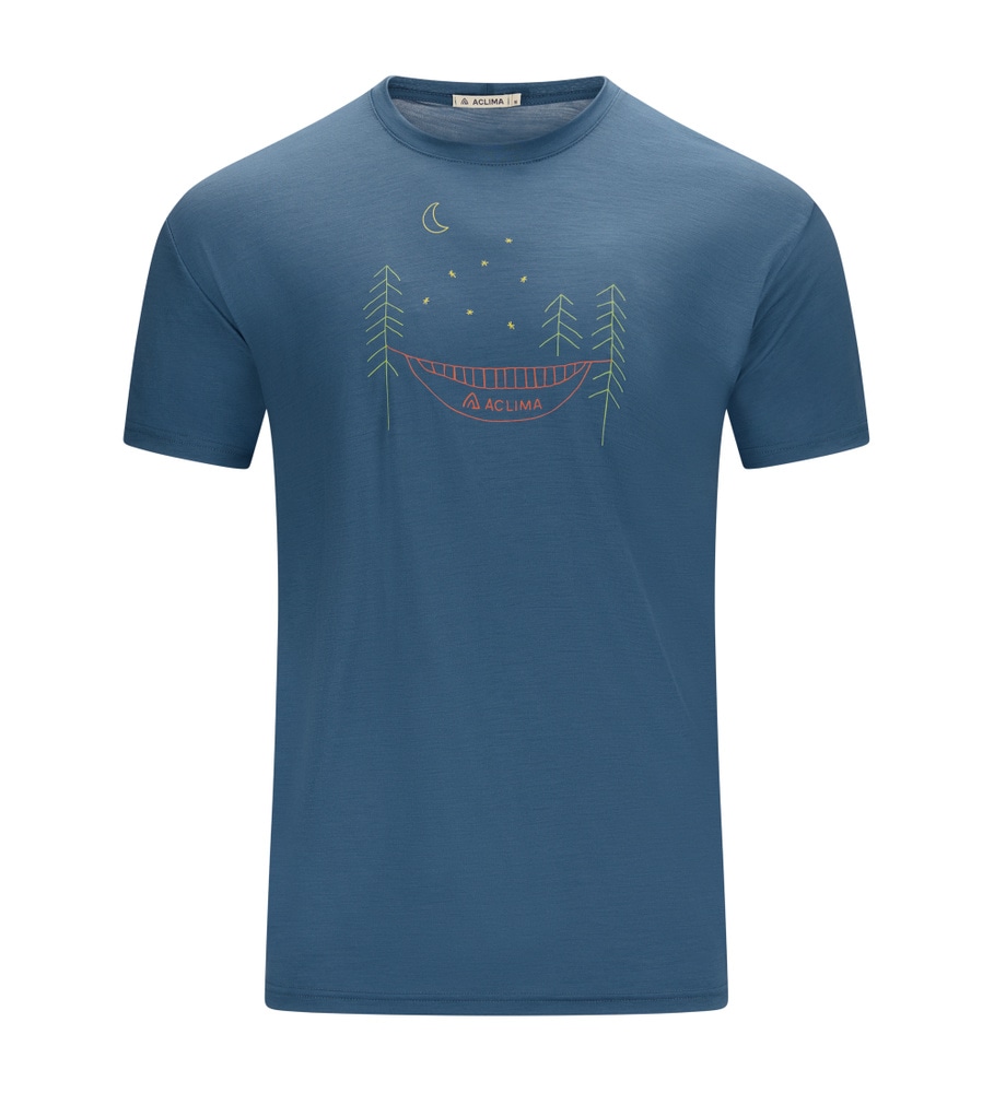 LightWool 140 Classic Tee Forest M's Blue Fusion, view: 3